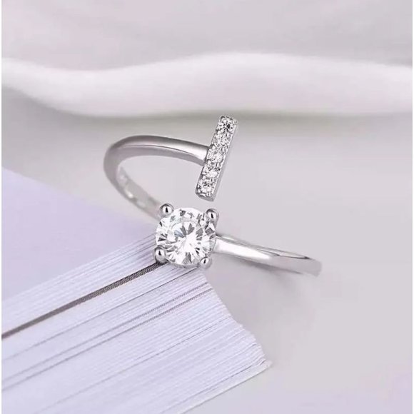 Initials Name Letter Ring - Picture 10 of 16